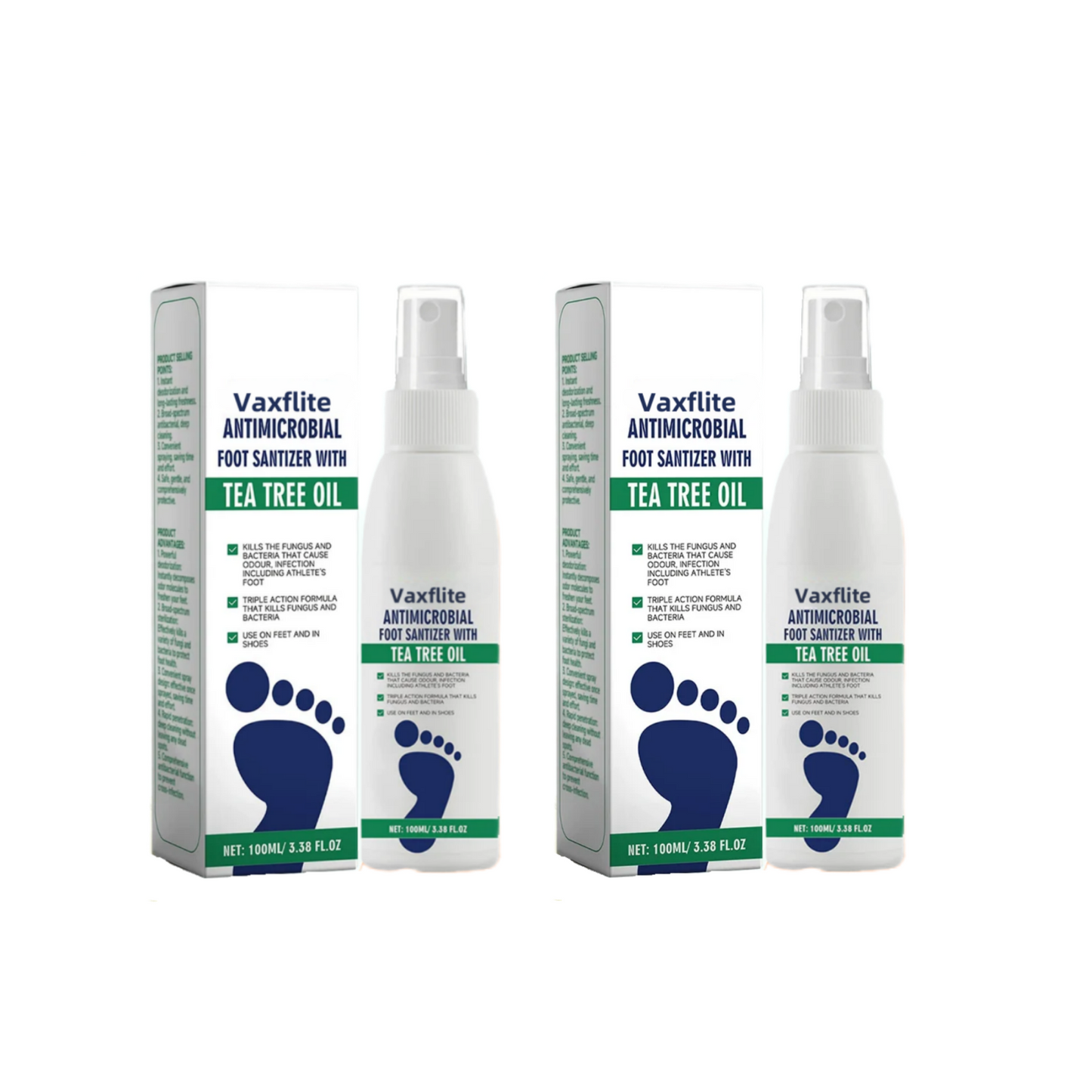 đ„New User Offerđ„Tea Tree Oil Foot Care Spray â Premium Foot & Nail Moisturizer, Odor Eliminator, and Crack Relief Solution