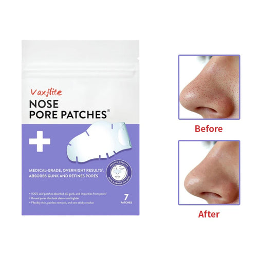 Vaxflite™ Nose Pore Patches for Pores & Pimples | Medical-Grade Hydrocolloid 🔥Maximum discount -50%🔥