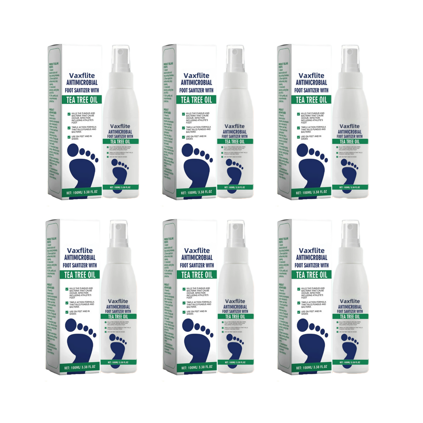 đ„New User Offerđ„Tea Tree Oil Foot Care Spray â Premium Foot & Nail Moisturizer, Odor Eliminator, and Crack Relief Solution