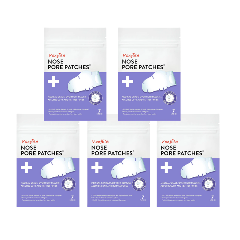 Vaxflite™ Nose Pore Patches for Pores & Pimples | Medical-Grade Hydrocolloid 🔥Maximum discount -50%🔥