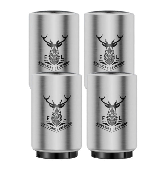 ⚡Magnetic Push Down Beer Bottle Opener: Open Any Bottle in 1 Second! ❌Never Lose a Cap Again⚡ for Home, Bar & Kitchen | Stainless Steel & Automatic -🚀Up to 75% off