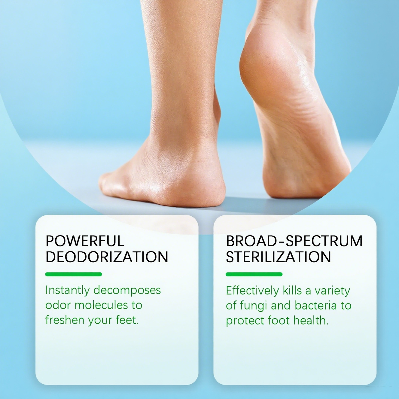 New User Offerđ„Tea Tree Oil Foot Care Spray â Premium Foot & Nail Moisturizer, Odor Eliminator, and Crack Relief Solution