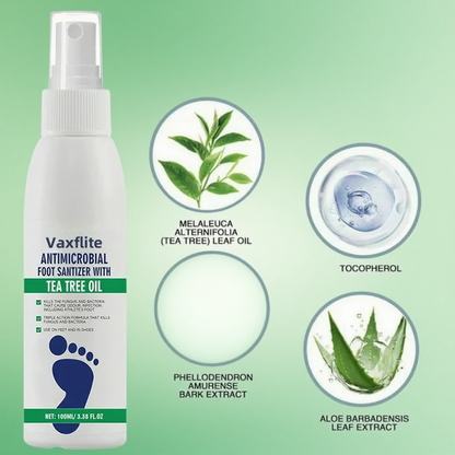 New User Offer🔥Tea Tree Oil Foot Care Spray – Premium Foot &amp; Nail Moisturizer, Odor Eliminator, and Crack Relief Solution