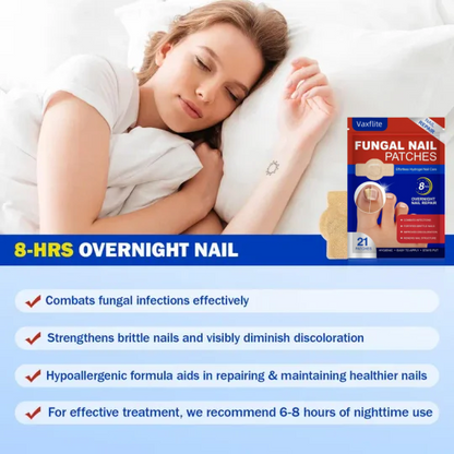 🔥Fungal Nail Patches, 21pcs/box Nail Health Care Patches, Nail Fungus Care Patches, Suitable for Solving Fungal Nails and Other Nail Problems, Nail Supplies, Daily Care Nails Kit Set - ⚡️Limited-time maximum discount of 70%⚡️