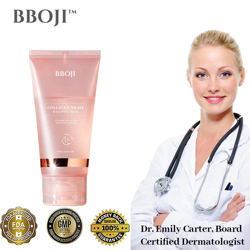 🔥The last day - BBOJI™ Collagen Night Wrapping Peel-off Mask for Elasticity, Hydrating & Glass Skin - Up to 64% discount 🎁