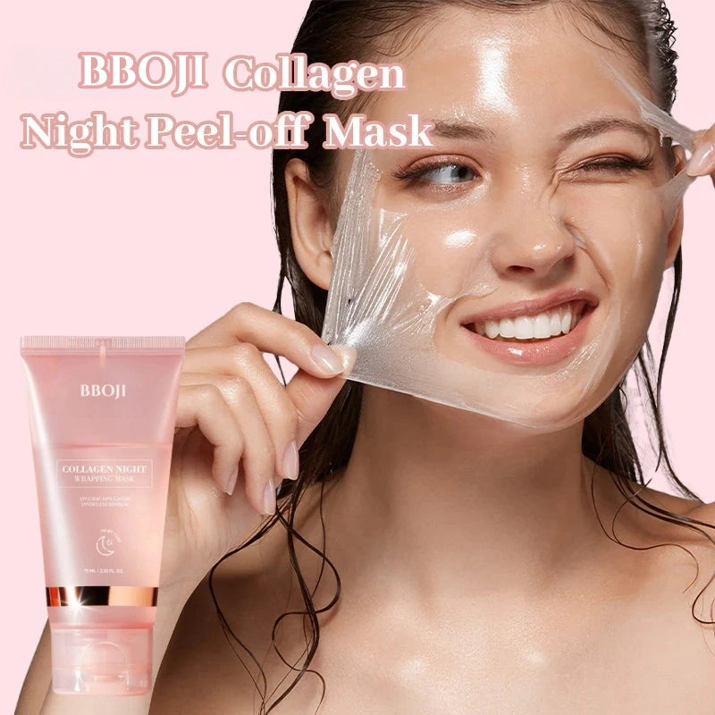 🔥The last day - BBOJI™ Collagen Night Wrapping Peel-off Mask for Elasticity, Hydrating & Glass Skin - Up to 64% discount 🎁