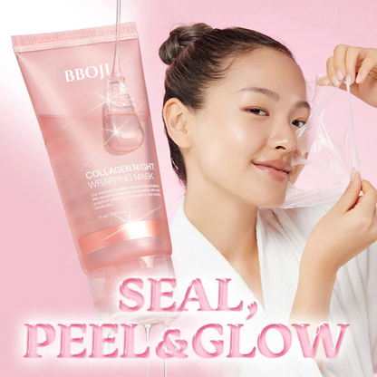 🔥The last day - BBOJI™ Collagen Night Wrapping Peel-off Mask for Elasticity, Hydrating & Glass Skin - Up to 64% discount 🎁