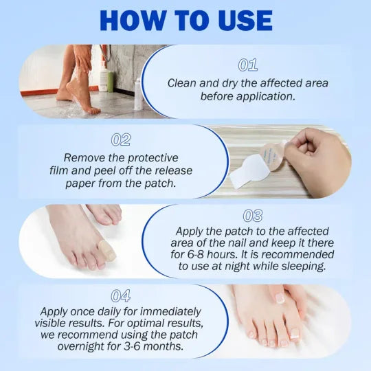 🔥Fungal Nail Patches, 21pcs/box Nail Health Care Patches, Nail Fungus Care Patches, Suitable for Solving Fungal Nails and Other Nail Problems, Nail Supplies, Daily Care Nails Kit Set - ⚡️Limited-time maximum discount of 70%⚡️