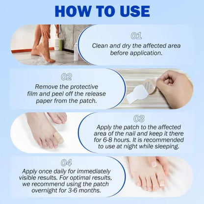 🔥Fungal Nail Patches, 21pcs/box Nail Health Care Patches, Nail Fungus Care Patches, Suitable for Solving Fungal Nails and Other Nail Problems, Nail Supplies, Daily Care Nails Kit Set - ⚡️Limited-time maximum discount of 70%⚡️