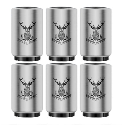 ⚡Magnetic Push Down Beer Bottle Opener: Open Any Bottle in 1 Second! ❌Never Lose a Cap Again⚡ for Home, Bar & Kitchen | Stainless Steel & Automatic -🚀Up to 75% off