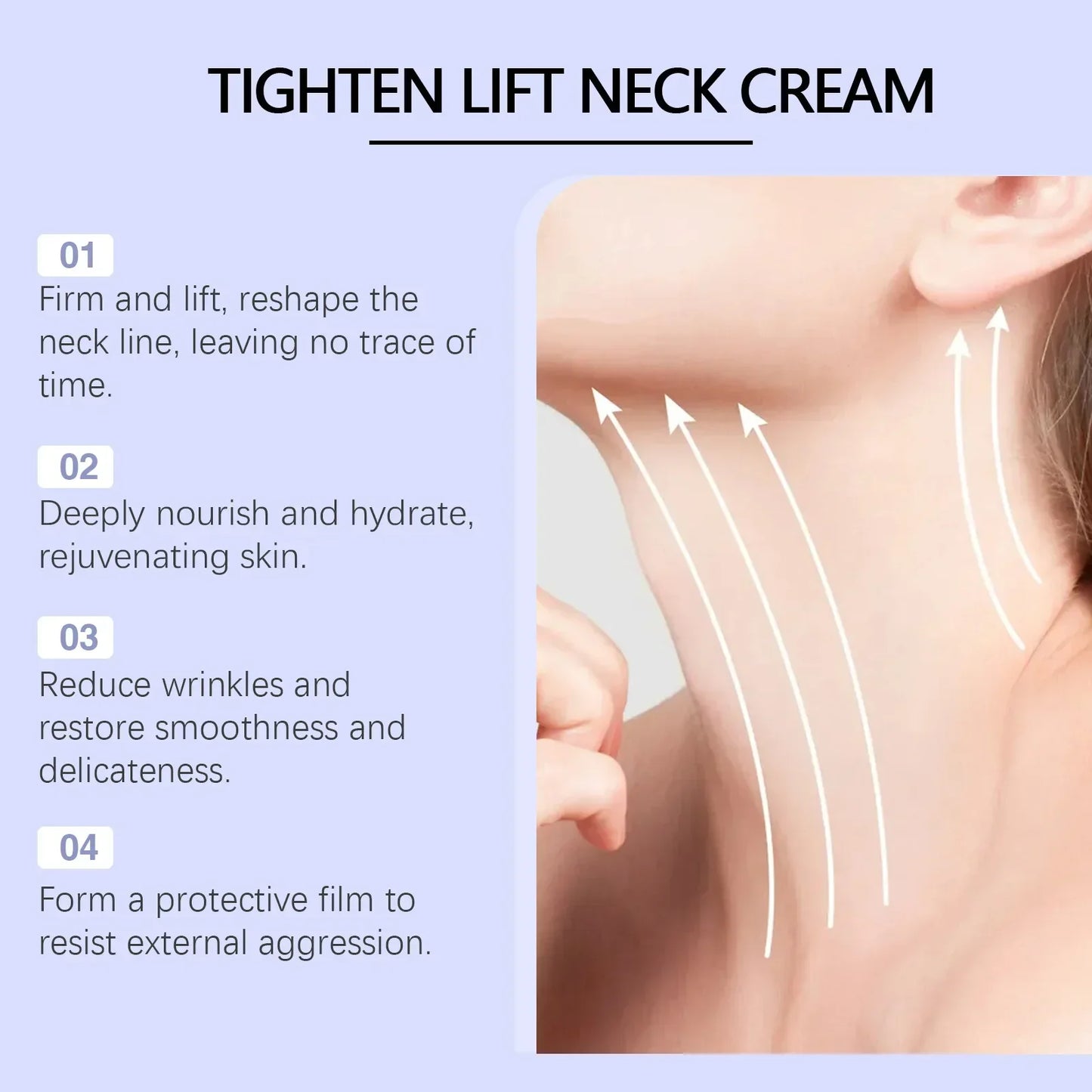 Neck Firming Cream -🔥Up to 70% off🔥[Firming and lifting] [Deep Nourishment and moisturizing] [Reducing Wrinkles