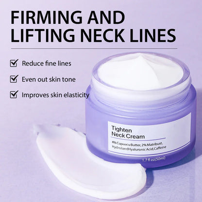 Neck Firming Cream -🔥Up to 70% off🔥[Firming and lifting] [Deep Nourishment and moisturizing] [Reducing Wrinkles